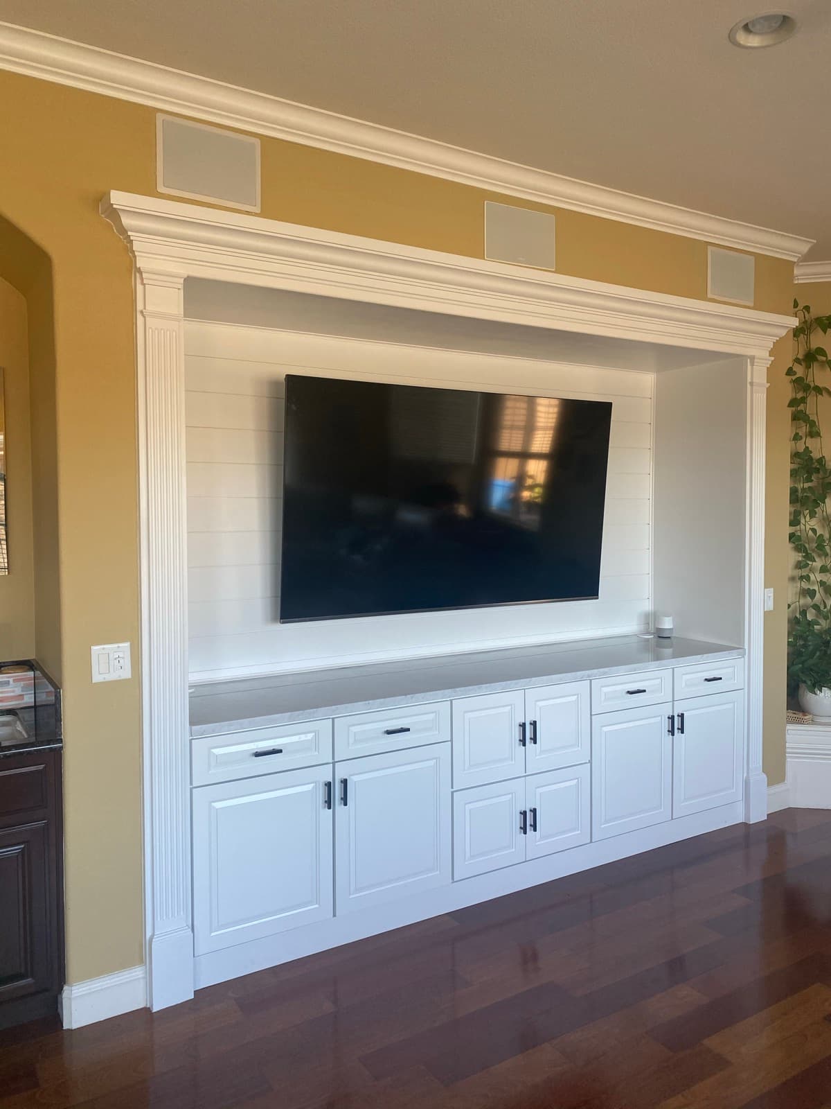Built-in Entertainment Center