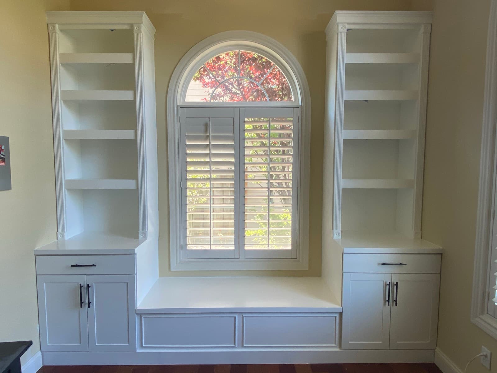 Built-in Office Bookshelf