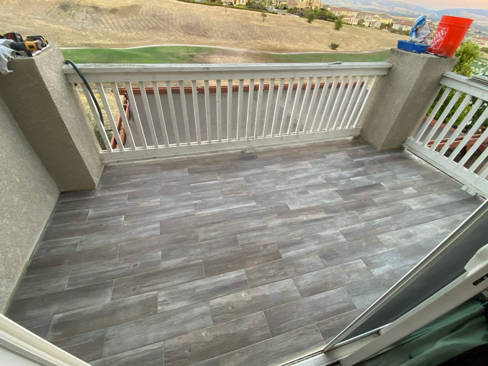 Patio Tiling